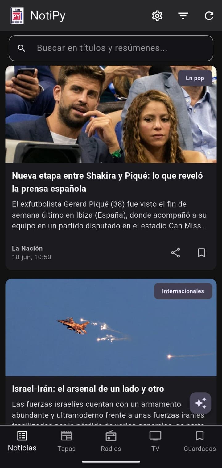 NotiPy Modo Oscuro